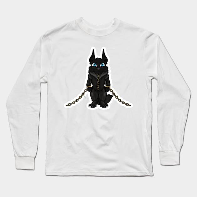 Fenrir chibi Long Sleeve T-Shirt by FenrirStrange